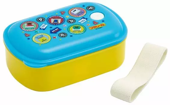Skater Antibacterial Lunch Box with Integrated Packing for Fluffy 380ml Plarail PAL4AG Ag+