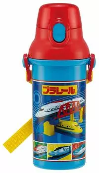 Skater Antibacterial Plastic Water Bottle 480ml Plarail 21 Made in Japan Children s Ag+ PSB5SANAG-A