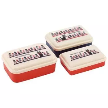 Skater Antibacterial Seal Container Set of 3 Storage Container Kiki s Delivery Service Modern Studio Ghibli Made in Japan SLUS3AG-A