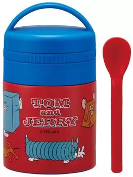 Skater Antibacterial Thermal Insulation Soup Jar Small Size Tom Jerry 180ml & LJFC2NAG-A