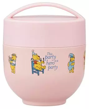 Skater Antibacterial Thermal Lunch Box Bowl Shape Lunch Jar 540ml Disney Winnie the Pooh Costume LDNC6AG
