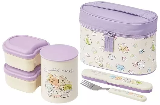 Skater Antibacterial Thermal Lunch Box Lunch Jar Sumikkogurashi Rabbit Rice Sanrio 560ml KCLJC6AG-A