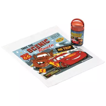 Skater Antibacterial Wet towel set with case Wet towel Disney Cars 24 Made in Japan 32 x 30.5 cm OA5AG-A