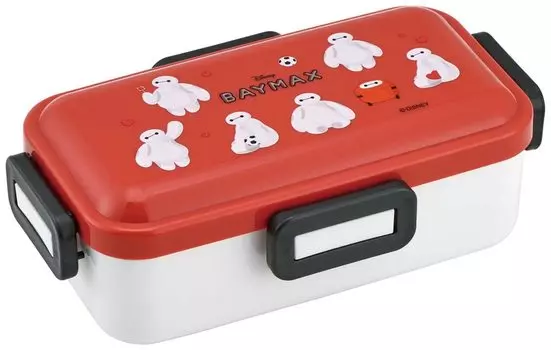 Skater антибактериальная пушистая крышка-купол Bento Box 530 мл Disney Baymax Сделано в Японии PFLB6AG-A