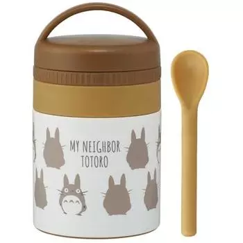 Skater антибактериальная термоизоляционная банка для супа маленького размера Мой сосед Тоторо силуэт Ghibli 180 мл LJFC2NAG-A