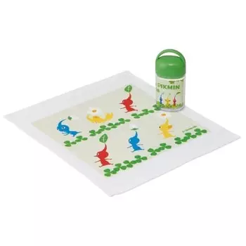 Skater Антибактериальный набор Wet Wet с чехлом Wet Wet Pikmin Сделано в Японии 32 x 30,5 см OA5AG-A