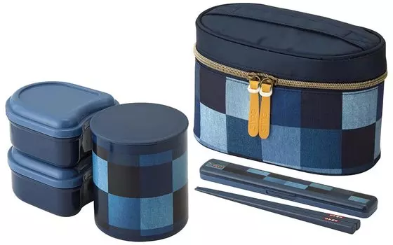 Skater антибактериальный термобокс для ланча банка для ланча джинсовая большая емкость 920 мл KCLJC9AG-A джинсовый