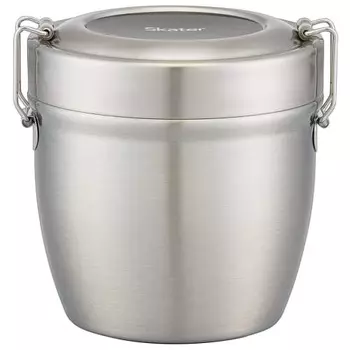 Skater антибактериальный термобокс для ланча чашеобразный нержавеющая сталь ланч-бокс 550 мл серебристый STLBD6AG-A