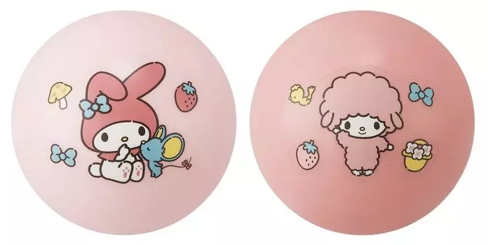 Skater Ball Toy Set of 2 Soft Sanrio My Melody TBWL1