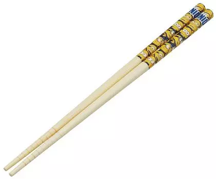 Skater Bamboo Safety Chopsticks Chopsticks Bamboo Chopsticks 21cm Minions Fever ANT4-A