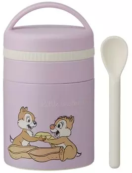 Skater Баночка для супа с антибактериальной термоизоляцией, небольшого размера Disney Chip Dale 180 мл и LJFC2NAG-A