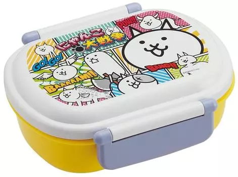 Skater Bento Box 360 мл Cat Wars 23 антибактериальный для детей Сделано в Японии QAF2BAAG-A