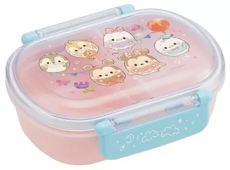 Skater Bento Box 360 мл Disney Ufufi Mickey Mouse Friends антибактериальный для детей Сделано в Японии QAF2BAAG-A