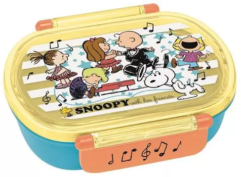 Skater Bento Box 360 мл Snoopy Musical PEANUTS Сделано в Японии QA2BA Детский