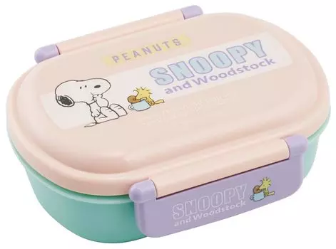 Skater Bento Box 360 мл Snoopy Pop Color антибактериальный для детей Сделано в Японии QAF2BAAG-A