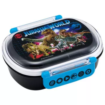 Skater Bento Box 360ml Jurassic World 23 Antibacterial for Children Made in Japan QAF2BAAG-A