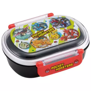 Skater Bento Box 360ml Pokemon 23 Antibacterial for Children Made in Japan QAF2BAAG-A
