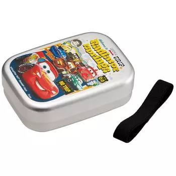 Skater Bento Box 370 мл алюминиевый Disney Cars 24 алюминиевая теплая посуда совместима с детьми сделано в Японии ALB5NV-A