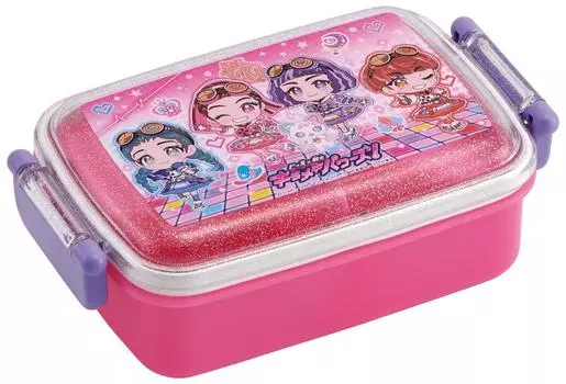 Skater Bento Box 450 мл антибактериальный Bittomo X Warrior Kirameki Powers детский RBF3ANAG-A