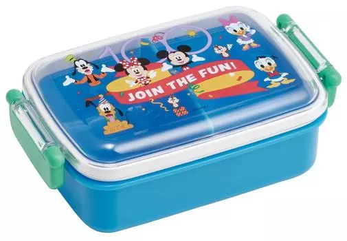 Skater Bento Box 450 мл Disney 100 антибактериальный для детей Сделано в Японии RBF3ANAG-A
