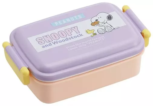 Skater Bento Box 450 мл Snoopy Pop Color антибактериальный для детей Сделано в Японии RBF3ANAG-A