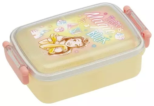 Skater Bento Box 450ml Disney Bell 23 Antibacterial for Children Girls Made in Japan RBF3ANAG-A