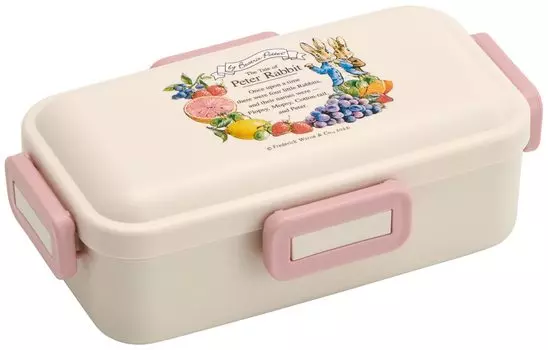 Skater Bento Box 530 мл антибактериальная пушистая крышка-купол для женщин сделано в Японии кролик Питер PFLB6AG