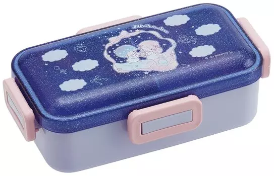 Skater Bento Box 530 мл антибактериальная пушистая крышка-купол для женщин Сделано в Японии Sanrio Little Ruin Stars Night Sky и Nemurin Girls PFLB6AG