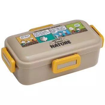 Skater Bento Box 530 мл антибактериальная пушистая крышка-купол для женщин Snoopy Love Nature сделано в Японии PFLB6AG-A