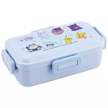 Skater Bento Box 530 мл антибактериальная пушистая крышка-купол для женщин сделано в Японии покемон красочное искусство PFLB6AG