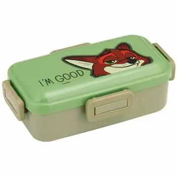 Skater Bento Box 530 мл антибактериальная пушистая крышка-купол для женщин сделано в Японии Disney Zootopia Nick PFLB6AG