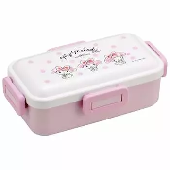 Skater Bento Box 530 мл антибактериальная пушистая крышка-купол для женщин Сделано в Японии Sanrio My Melody Watercolor Cosmetics PFLB6AG