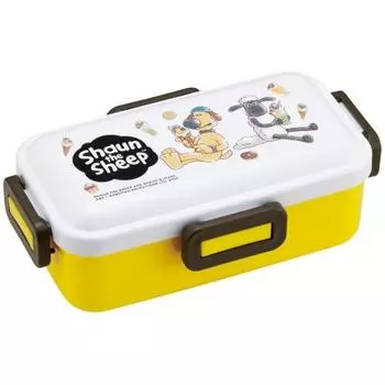 Skater Bento Box 530ml Antibacterial Fluffy Dome Lid For Women Made in Japan Shaun the Sheep PFLB6AG