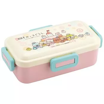 Skater Bento Box 530 мл Movie Sumikkogurashi 3 антибактериальная пушистая купольная крышка для женщин Сделано в Японии PFLB6AG-A