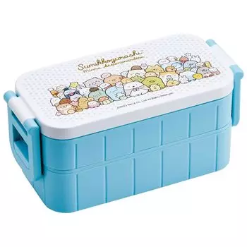 Skater Bento Box 600ml Antibacterial 2 Tiers for Women Sumikko Gurashi Atsumarun Desu Made in Japan YZW3AG-A