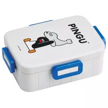 Skater Bento Box 650 мл антибактериальный 4-точечный замок Pingu x Seiji Matsumoto Сделано в Японии женский YZFL7AG-A
