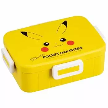 Skater Bento Box 650 мл Pokemon Pikachu Face 23 антибактериальный 4-точечный замок женский сделано в Японии YZFL7AG-A