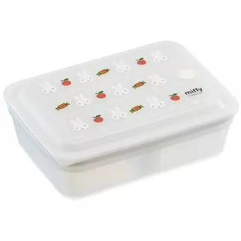 Skater Bento Box Ag+ антибактериальная пушистая упаковка интегрированная 1 ярус 850 мл Miffy PAS9AG-A