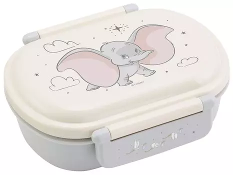 Skater Bento Box Disney Dumbo 360ml Antibacterial for Children Made in Japan QAF2BAAG-A