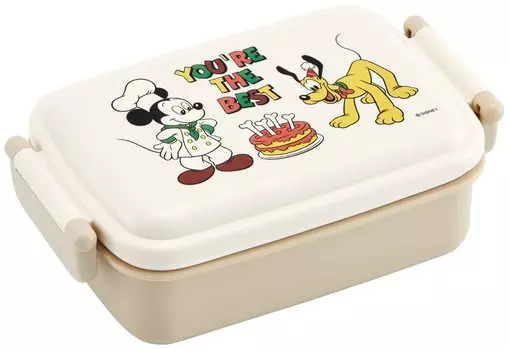Skater Bento Box Disney Mickey Mouse Friends Cooking 450 мл антибактериальный для детей Сделано в Японии и RBF3ANAG-A