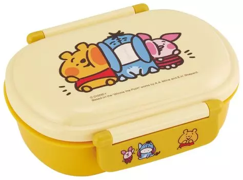 Skater Bento Box Kanahei Disney Winnie the Pooh 360 мл для детей Сделано в Японии QAF2BAAG-A