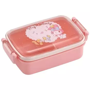 Skater Bento Box My Melody Easy Music Sanrio 450 мл антибактериальный детский для девочек сделано в Японии RBF3ANAG-A