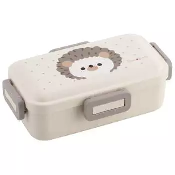 Skater Bento Box Pompon s Mouse 530ml Antibacterial Fluffy Dome Lid for Women Made in Japan PFLB6AG-A