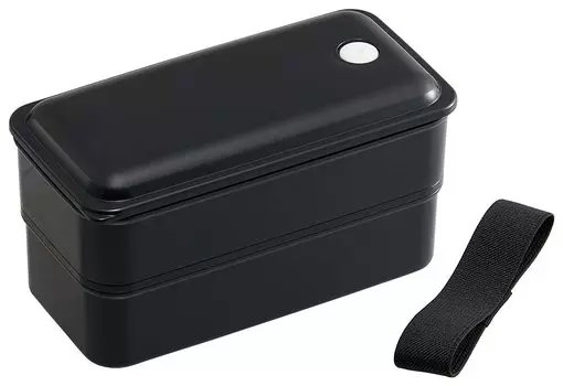 Skater Bento Box Silver Ion антибактериальная пушистая упаковка интегрированная 2 яруса 850 мл ретро французский BK Ag+ PALW9AG-A