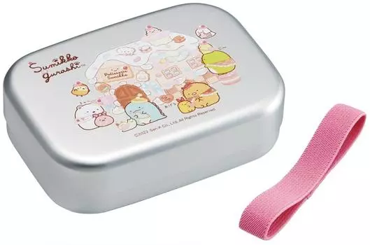 Skater Bento Box Sumikkogurashi Okaiyasan 370ml Aluminum for Children Made in Japan ALB5NV-A