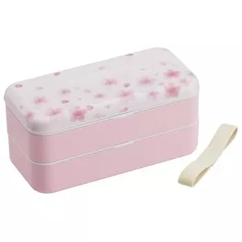 Skater Bento Cherry Blossom с меламином для коробки Made in Japan, с узором, удобная, 600 мл, палочки для еды, крышка, для женщин, SLBW6M-A