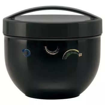 Skater Bento Диаметр 136 x 840 мл Большая коробка для кофе в форме чаши, сделанная в Японии, стильная, 121 мм, вместимость, чаша, ярусы, стильная, для поездок на работу, PDN9_194320