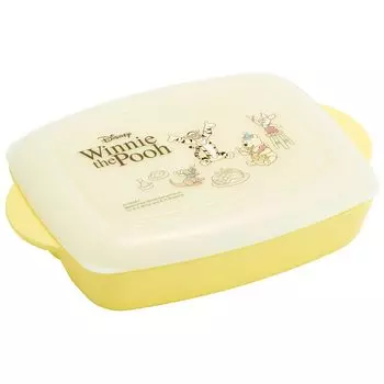 Skater Bento to Eat at Home Bento Box Disney Winnie the Pooh Cafe M 640ml Lunch Plate Made in Japan Pre-made LHM1-A