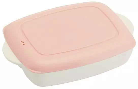 Skater Bento to Eat at Home Bento Box M 640ml Lunch Plate Pink Pre-made LHM1-A