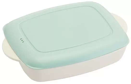 Skater bento to eat at home Lunch box Large capacity L 840ml Lunch plate Green Pre-made LHM2-A